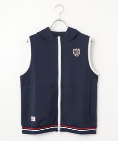 Mademoiselle NON NON / マドモアゼルノンノン ベスト | レディースGOLF ハイテンションポンチ フード付きベスト