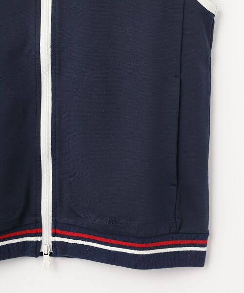 Mademoiselle NON NON / マドモアゼルノンノン ベスト | レディースGOLF ハイテンションポンチ フード付きベスト | 詳細3