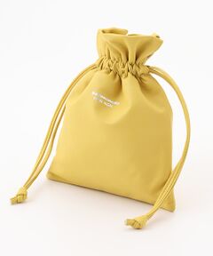 Mademoiselle NON NON / マドモアゼルノンノン ポーチ | ラムズソフトナッパレザー巾着