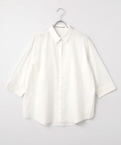 Mademoiselle NON NON / マドモアゼルノンノン シャツ・ブラウス | カラミジャガードシャツ[8分袖]