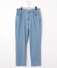 Mademoiselle NON NON / マドモアゼルノンノン デニムパンツ | オーガニックラフィーストレッチデニム 8分丈パンツ