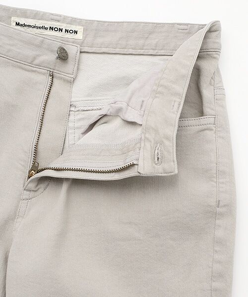 Mademoiselle NON NON / マドモアゼルノンノン デニムパンツ | オーガニックラフィーストレッチデニム 8分丈パンツ | 詳細5