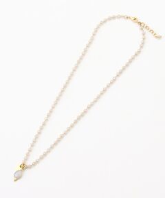 Mademoiselle NON NON / マドモアゼルノンノン ネックレス・ペンダント・チョーカー | <ELI ON EAR>エリ オン イヤー ショートストーンネックレス