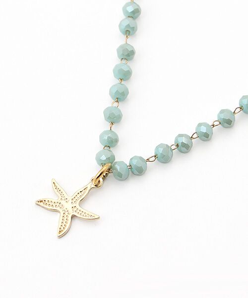 Mademoiselle NON NON / マドモアゼルノンノン ネックレス・ペンダント・チョーカー | <ELI ON EAR>エリ オン イヤー ロングストーンネックレス | 詳細2