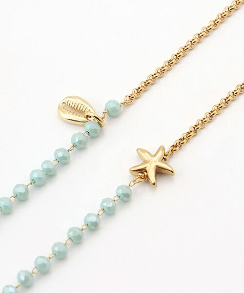 Mademoiselle NON NON / マドモアゼルノンノン ネックレス・ペンダント・チョーカー | <ELI ON EAR>エリ オン イヤー ロングストーンネックレス | 詳細3