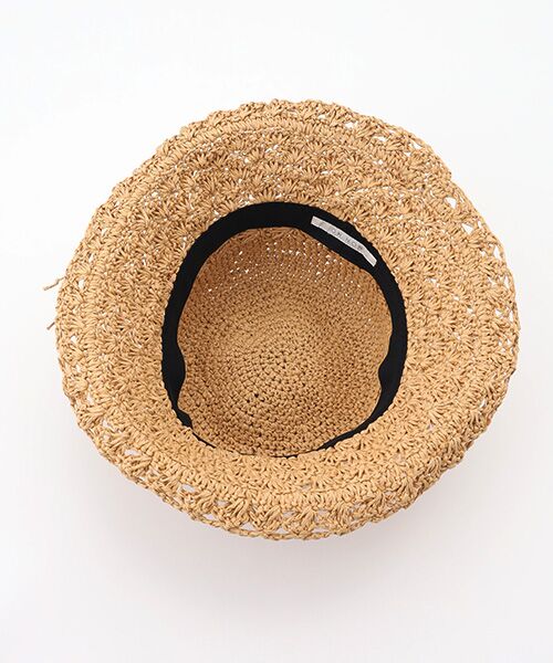 Mademoiselle NON NON / マドモアゼルノンノン ハット | ペーパーレーシーハンドニットクローシュ | 詳細3