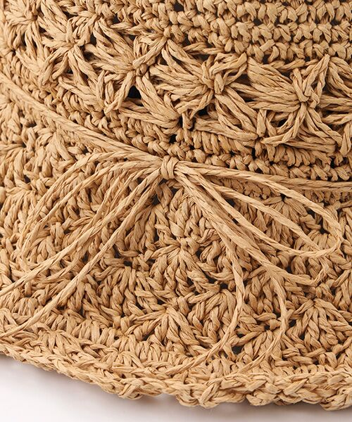 Mademoiselle NON NON / マドモアゼルノンノン ハット | ペーパーレーシーハンドニットクローシュ | 詳細4