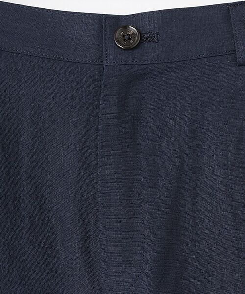 Mademoiselle NON NON / マドモアゼルノンノン その他パンツ | リネンポプリン ワンタックガウチョパンツ | 詳細8