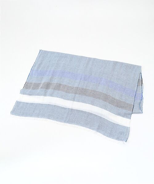 Mademoiselle NON NON / マドモアゼルノンノン マフラー・ショール・スヌード・ストール | <MA.AL.BI >マルビ マルチボーダーストール | 詳細1