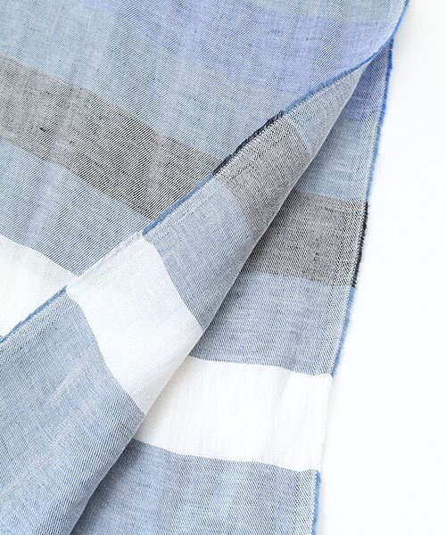 Mademoiselle NON NON / マドモアゼルノンノン マフラー・ショール・スヌード・ストール | <MA.AL.BI >マルビ マルチボーダーストール | 詳細2