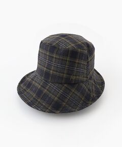 Mademoiselle NON NON / マドモアゼルノンノン ハット | ウールフランネルストレッチ 先染チェッククローシュ