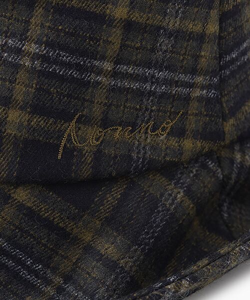 Mademoiselle NON NON / マドモアゼルノンノン ハット | ウールフランネルストレッチ 先染チェッククローシュ | 詳細4