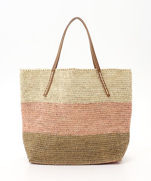 Mademoiselle NON NON / マドモアゼルノンノン かごバック | <SANS ARCIDET>サン アルシデ ラフィアトートバッグ | 詳細2