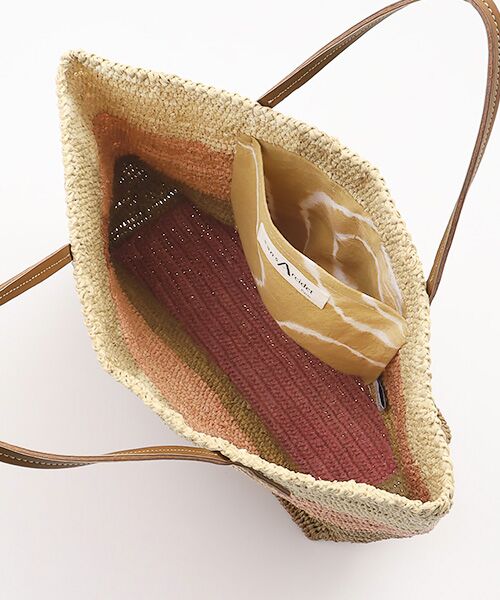 Mademoiselle NON NON / マドモアゼルノンノン かごバック | <SANS ARCIDET>サン アルシデ ラフィアトートバッグ | 詳細6