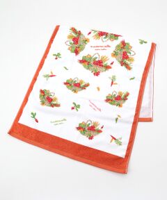 Mademoiselle NON NON / マドモアゼルノンノン タオル | ベジタブルバスケットプリント バスタオル