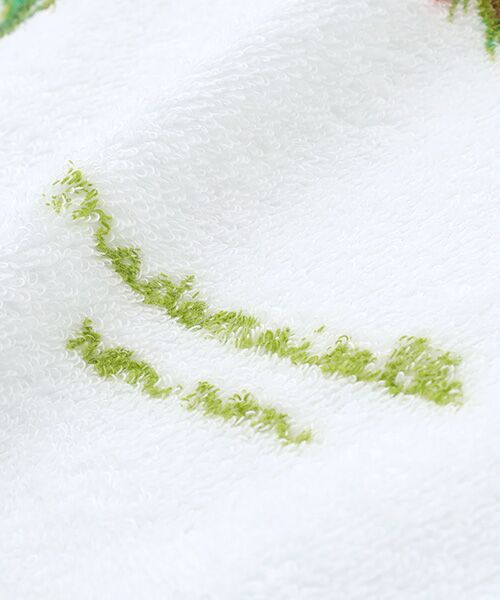 Mademoiselle NON NON / マドモアゼルノンノン タオル | ベジタブルバスケットプリント バスタオル | 詳細4