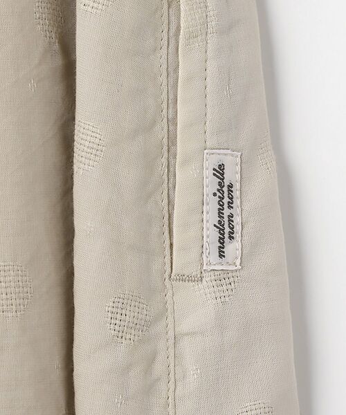 Mademoiselle NON NON / マドモアゼルノンノン ロング・マキシ丈スカート | カラミジャガード タックスカート | 詳細1