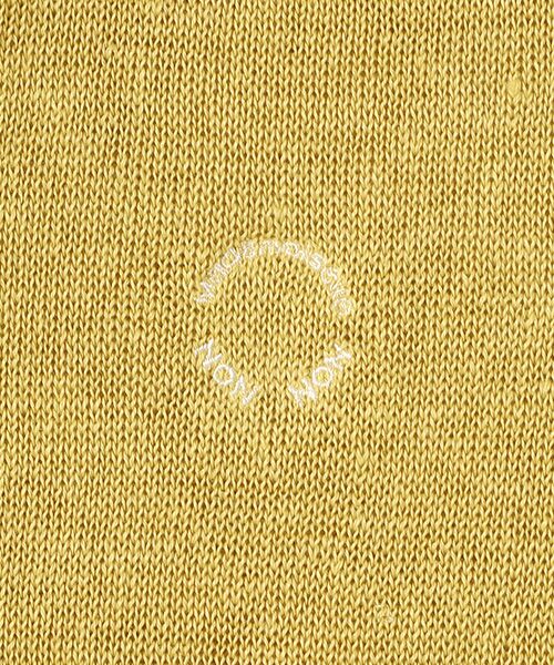 Mademoiselle NON NON / マドモアゼルノンノン カーディガン・ボレロ | ユーロリネンウオッシャブル天竺10G クルーネックカーディガン[9分袖] | 詳細2