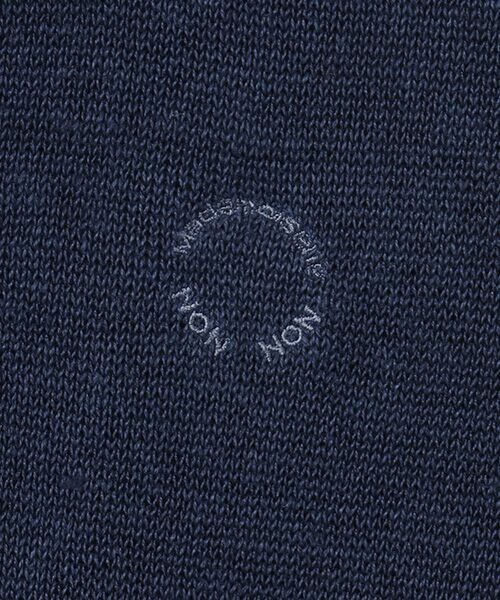 Mademoiselle NON NON / マドモアゼルノンノン カーディガン・ボレロ | ユーロリネンウオッシャブル天竺10G クルーネックカーディガン[9分袖] | 詳細9