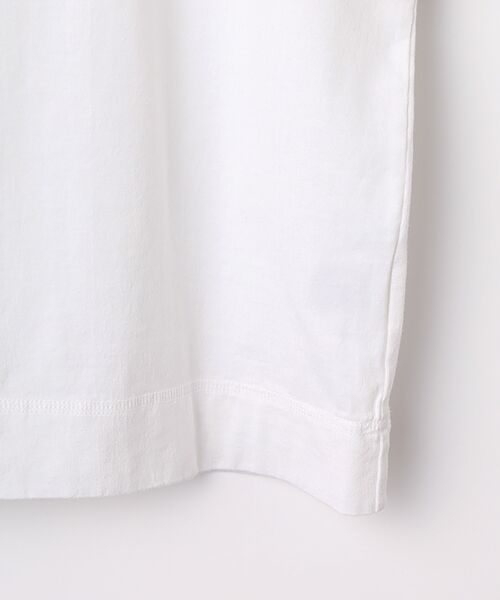 Mademoiselle NON NON / マドモアゼルノンノン Tシャツ | タリイ天竺 モンステラ刺繍Tシャツ | 詳細3