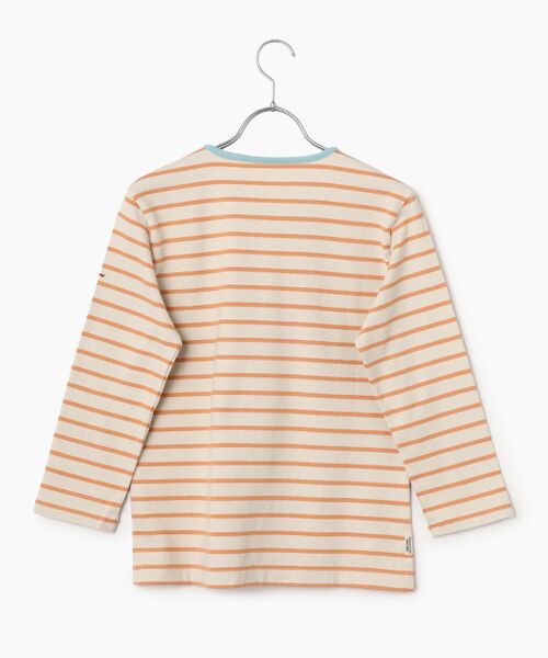 Mademoiselle NON NON / マドモアゼルノンノン Tシャツ | 度詰天竺 ボーダーTシャツ[8分袖] | 詳細7