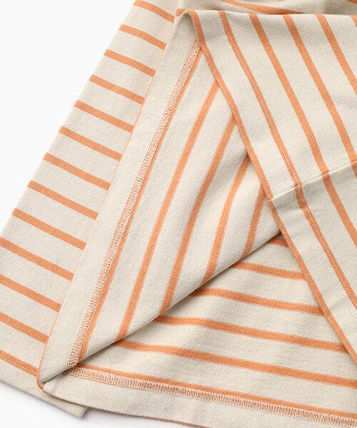 Mademoiselle NON NON / マドモアゼルノンノン Tシャツ | 度詰天竺 ボーダーTシャツ[8分袖] | 詳細10