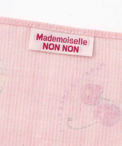Mademoiselle NON NON / マドモアゼルノンノン ハンカチ | トップボーダー フルーツプリント柄ハンカチ | 詳細3