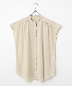 Mademoiselle NON NON / マドモアゼルノンノン シャツ・ブラウス | カラミジャガード フレンチスリーブチュニックブラウス