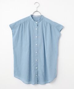 Mademoiselle NON NON / マドモアゼルノンノン シャツ・ブラウス | カラミジャガード フレンチスリーブチュニックブラウス