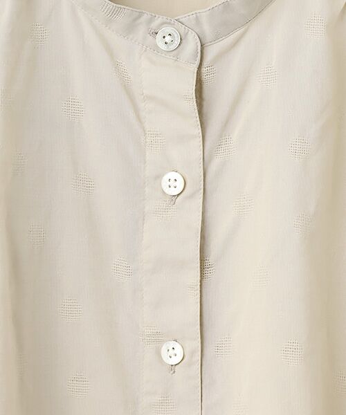 Mademoiselle NON NON / マドモアゼルノンノン シャツ・ブラウス | カラミジャガード フレンチスリーブチュニックブラウス | 詳細2