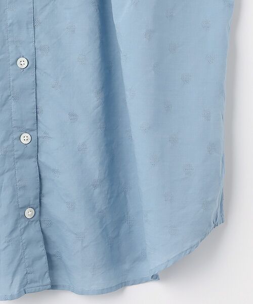 Mademoiselle NON NON / マドモアゼルノンノン シャツ・ブラウス | カラミジャガード フレンチスリーブチュニックブラウス | 詳細5