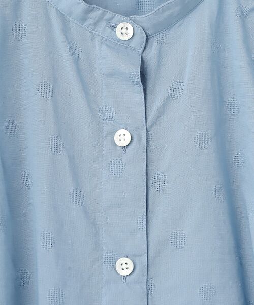 Mademoiselle NON NON / マドモアゼルノンノン シャツ・ブラウス | カラミジャガード フレンチスリーブチュニックブラウス | 詳細6