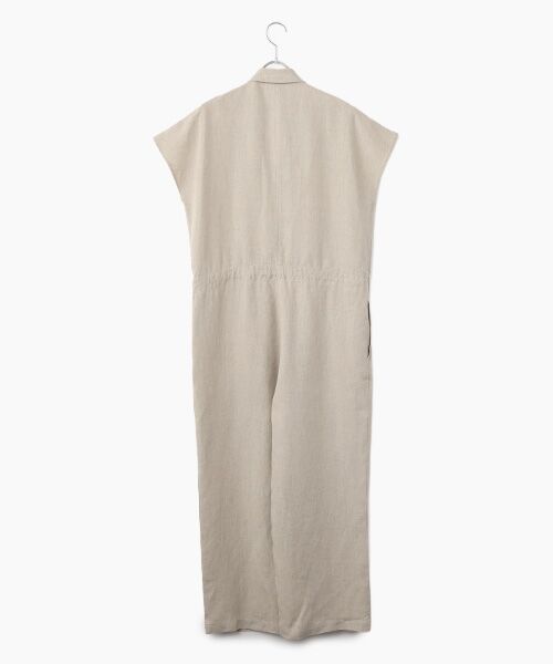 Mademoiselle NON NON / マドモアゼルノンノン サロペット・オールインワン | ノルマンディリネン高密度マットCCオールインワン | 詳細1