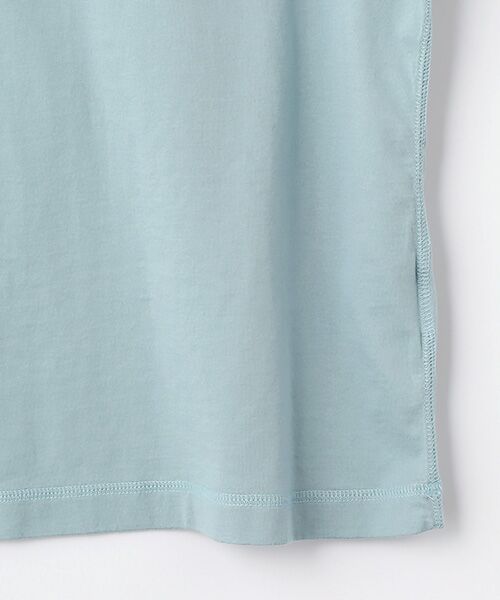 Mademoiselle NON NON / マドモアゼルノンノン Tシャツ | エアーコットン天竺 ミモザモチーフプリントTシャツ | 詳細5