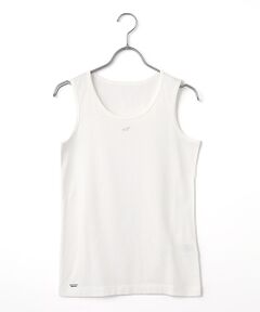 Mademoiselle NON NON / マドモアゼルノンノン Tシャツ | エアーコットン天竺 MN刺繍入りタンクトップ