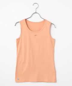 Mademoiselle NON NON / マドモアゼルノンノン Tシャツ | エアーコットン天竺 MN刺繍入りタンクトップ