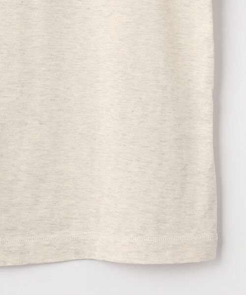 Mademoiselle NON NON / マドモアゼルノンノン Tシャツ | エアーコットン天竺 トラック＆サンフラワープリントTシャツ | 詳細4