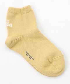 Mademoiselle NON NON / マドモアゼルノンノン ソックス | メンコーマ無地 MLLE NON NON刺繍ソックス