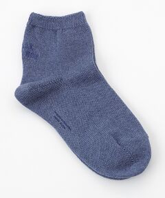 Mademoiselle NON NON / マドモアゼルノンノン ソックス | メンコーマ無地 MLLE NON NON刺繍ソックス