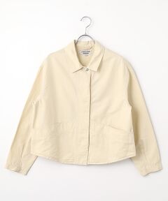 Mademoiselle NON NON / マドモアゼルノンノン ブルゾン | <MAT DE MISAINE>マ ドゥ ミゼーヌ コットンブレンドブルゾン