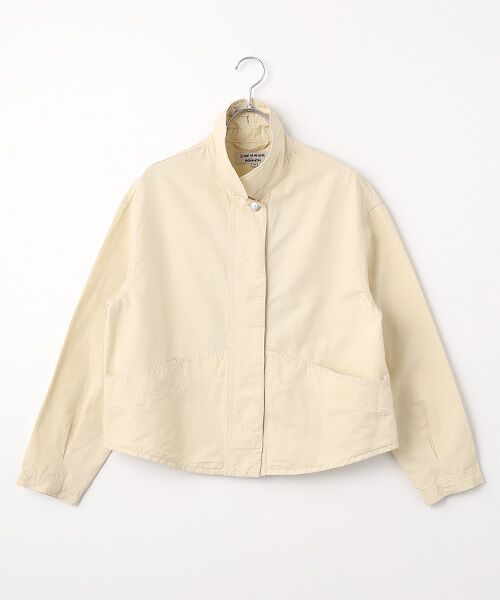 Mademoiselle NON NON / マドモアゼルノンノン ブルゾン | <MAT DE MISAINE>マ ドゥ ミゼーヌ コットンブレンドブルゾン | 詳細6