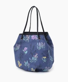 Mademoiselle NON NON / マドモアゼルノンノン ハンドバッグ | スパニッシュブルームプリント バケットバッグ