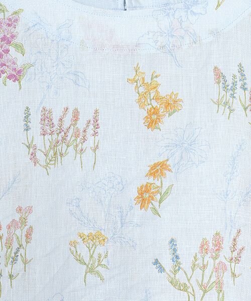 Mademoiselle NON NON / マドモアゼルノンノン シャツ・ブラウス | スパニッシュブルームプリント オーバーブラウス[5分袖] | 詳細7