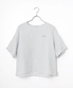 Mademoiselle NON NON / マドモアゼルノンノン シャツ・ブラウス | ノルマンディリネンムジ&ストライプ Tブラウス