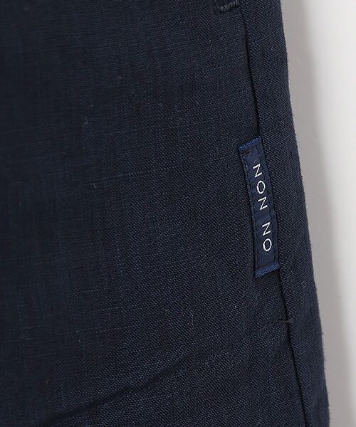 Mademoiselle NON NON / マドモアゼルノンノン ロング・マキシ丈ワンピース | リネンポプリン Vネックジャンパースカート | 詳細8