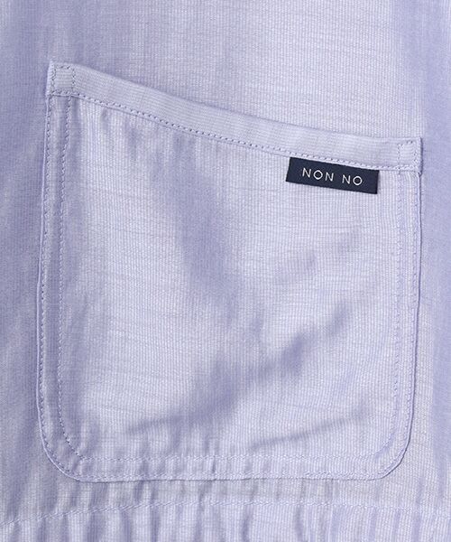 Mademoiselle NON NON / マドモアゼルノンノン ブルゾン | ノーカラージップアップシアーブルゾン | 詳細8