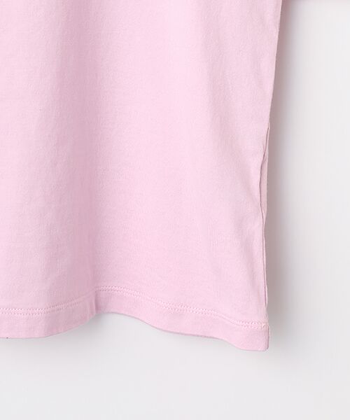 Mademoiselle NON NON / マドモアゼルノンノン Tシャツ | シャンカー6オーガニック天竺 バスケットモチーフ刺繍入りTシャツ | 詳細7