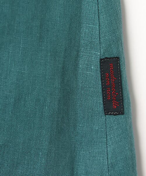 Mademoiselle NON NON / マドモアゼルノンノン シャツ・ブラウス | リネンソフト仕上げ ノースリーブブラウス | 詳細6