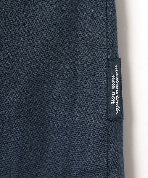 Mademoiselle NON NON / マドモアゼルノンノン シャツ・ブラウス | リネンソフト仕上げ ノースリーブブラウス | 詳細7