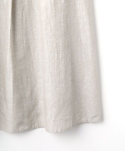 Mademoiselle NON NON / マドモアゼルノンノン ロング・マキシ丈ワンピース | ストライプ＆チェックワッシャー 前開きジャンパースカート | 詳細4